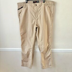 Ariat FR Khaki M4 Flame Resistant Relaxed Boot Pants Jeans 44x32
